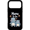 Mommy Hippopotamus Birthday Mother's Day Custodia per iPhone 17 Pro Max Mama to Be Funny Ippopotamo Mamma Mamma Madri Regalo Donne Ragazze