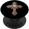 Stemma cristiano delle Filippine Croce cristiana delle Filippine PopSockets PopGrip Adesivo