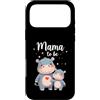 Mommy Hippopotamus Birthday Mother's Day Custodia per iPhone 17 Pro Max Mama to Be Funny Ippopotamo Mamma Mamma Madri Regalo Donne Ragazze