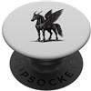 Demonique Tees and Ars Goetia Demon Gift Gamigin Spirito Alato della Velocità Arcana PopSockets PopGrip Adesivo