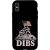 Modern Moon Exploration Science Apparel Custodia per iPhone X/XS Luna Astronauta Dibs Artemide Missione Lunare Spazio Scienza Arte