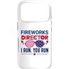 Fireworks Director I Run. You Run Custodia per iPhone 17 Pro Fireworks Director I Run. Tu corri