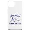 skydiving fall jump fly tandem parachute Custodia per iPhone 13 Il salto con il paracadute mi rende alto