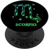 Birthday Gift Ideas For Astrology Fans Z Zodiaco Scorpione PopSockets PopGrip Adesivo