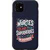 Caring Heroes Apparel Co Custodia per iPhone 11 Gli infermieri sono solo supereroi in travestimento Healthcare Hero 1