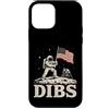 Modern Moon Exploration Science Apparel Custodia per iPhone 12 mini Luna Astronauta Dibs Artemide Missione Lunare Spazio Scienza Arte