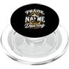 Bible Verse Dancing Lover Designs Lodare il suo nome con ballerino religioso danzante PopSockets PopGrip per MagSafe