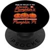 Scary Gifts Men Women Kids Funny Hallowe Pumpkin Pie Matematica Divertente Festa di Halloween Giorno del Ringraziamento Pi Day PopSockets PopGrip Adesivo