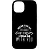 Deep Waters Isaiah 43 Cool Retro Sapphir Custodia per iPhone 14 Deep Waters Isaia 43 Christian Faith Bibbia Verso Cool Retro