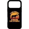 I Like Horse and Maybe Like 3 People Custodia per iPhone 17 Pro Max Mi piace il cavallo e forse piace 3 Persone Retro Stile Vintage