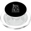 Roman Mythology Jupiter God Thunder Giove Romano Dio Tuono nel Fulmine di Tempesta PopSockets PopGrip per MagSafe