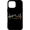 Firenze Skylines per gli italiani e i Fl Custodia per iPhone 16 Pro Max Firenze Skyline Italia Battito del Cuore Amo Firenze