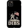 Modern Moon Exploration Science Apparel Custodia per iPhone 11 Pro Max Luna Astronauta Dibs Artemide Missione Lunare Spazio Scienza Arte