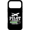 New Pilot Aviator Flying Airplane Lover Custodia per iPhone 17 Pro Max Future Pilot in Progress, regalo di laurea per studenti di aviazione