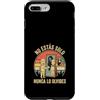 Horror Humor Italia Mai Da Solo Custodia per iPhone 7 Plus/8 Plus Design Horror Vintage Umorismo Nero Fan Cinema