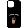 Retro Coffee Gifts Co Custodia per iPhone 12 mini Caffè ghiacciato sugli amanti del caffè retrò rocce