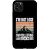 Funny Rock Collecting Gift Geologist Custodia per iPhone 11 Pro Max Rock Collector Geology Design per uomo donna Rockhounds