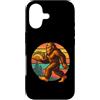 Funny Sasquatch Taco Tuesday Mexican Par Custodia per iPhone 17 Regalo per gli amanti dei taco Bigfoot, design vintage, per uomini, donne e bambini