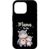 Mommy Hippopotamus Birthday Mother's Day Custodia per iPhone 16 Pro Mama to Be Funny Ippopotamo Mamma Mamma Madri Regalo Donne Ragazze