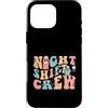 Future Nurse Appreciation Birthday Holid Custodia per iPhone 16 Pro Max Divertente regalo per infermiere NICU per turni notturni, da uomo e da donna