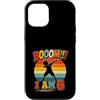 Booom Birthday Kids Retro Party Custodia per iPhone 12/12 Pro Booom I Am 6 6° compleanno Dabbing Boy Retro