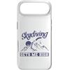 skydiving fall jump fly tandem parachute Custodia per iPhone Air Il salto con il paracadute mi rende alto