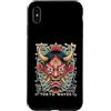 TOKYO WAVES Oni Mask Designs Custodia per iPhone XS Max Yokai Oni Maschera Diavolo Giapponese Demone Tattoo Oni Mask