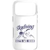 skydiving fall jump fly tandem parachute Custodia per iPhone 17 Pro Il salto con il paracadute mi rende alto