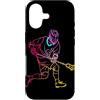 Magliette de Lacrosse su prato Custodia per iPhone 17 Giocatore di lacrosse che disegna una porta Sport