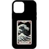 TOKYO WAVES Japanese Tarot Great Wave Ae Custodia per iPhone 12 mini The Great Wave Off Kanagawa By Night Tarocchi Card Retro