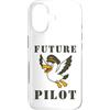 Cool Aviation Plane Airplane Pilot Train Custodia per iPhone 17 Divertente regalo per studenti di volo di Albatross Future Pilot Aviator