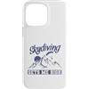 skydiving fall jump fly tandem parachute Custodia per iPhone 14 Pro Max Il salto con il paracadute mi rende alto