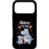 Mommy Hippopotamus Birthday Mother's Day Custodia per iPhone 17 Pro Max Mama to Be Funny Ippopotamo Mamma Mamma Madri Regalo Donne Ragazze