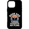 Bookworm Reading Introvert Book Lover Li Custodia per iPhone 16 Pro Max Lettura Libro Girare Pagine Non Piani Citazione