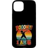 Booom Birthday Kids Retro Party Custodia per iPhone 15 Plus Booom I Am 6 6° compleanno Dabbing Boy Retro