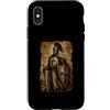 Templar Crusader Knight Medieval Red Tem Custodia per iPhone X/XS Non Nobis Domine Templare Cavaliere Crociato