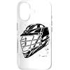 T-Shirts Grafiche de Intercrosse Custodia per iPhone 17 Casco da lacrosse American Sport