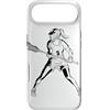 Magliette Grafiche de Lacrosse per Ragaz Custodia per iPhone Air Disegno di una ragazza di lacrosse