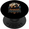 Dragon Enthusiast Designs for Boys Solo un ragazzo che ama i bambini amanti dei draghi PopSockets PopGrip Adesivo
