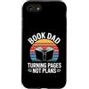 Bookworm Reading Introvert Book Lover Li Custodia per iPhone SE (2020) / 7/8 Lettura Libro Girare Pagine Non Piani Citazione
