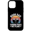 Bookworm Reading Introvert Book Lover Li Custodia per iPhone 12 mini Lettura Libro Girare Pagine Non Piani Citazione