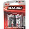 XCell Performance Alkaline LR14 Baby C batteria (due pezzi, in blister di cartone, prestazioni ottimali, alta densità di energia, lunga durata) 115355