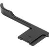 HEEPDD Supporto Fotocamera Impugnature per Pollice Fotocamera per GR2 e X70, Lega di Alluminio, Design Ergonomico, Leggero 7,0 G, Precisione CNC per GR2 e X70, Alluminio (BLACK)
