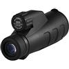 WANWEN Telescopio 15X50 Telescopio monoculare impermeabile ad alta potenza con visione notturna 22Mm Oculare grandangolare Bak4 Prisma Lente Fmc Monoculare per birdwatching Concerti little surprise