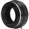 KIMISS Adattatore per Obiettivo con Attacco QBM per Fotocamere Fuji FX - Lega di Alluminio Premium per il Controllo della Messa a Fuoco Manuale