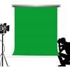 Kate Green Screen Photo Sfondo Professionale Can Stiratura Lavabile Studio Portatile Sfondo fotografico Microfibra Chroma Key Photo Booth Per Fotografia 6.5x10ft / 2x3m