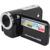 Plyisty Videocamera Digitale Videocamera DV, Schermo LCD 1080p da 16 MP da 2 Pollici, Anti Shake, 16x Digital Zoom, per di Viaggio (BLACK)