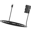 YPBEW Tipo C a LPE6 Dummys Cavo di Alimentazione Della Batteria per 90D 80D 70D 60Da 6D 7D Fotocamera Portatile Ricarica