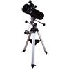 Levenhuk Telescopio Riflettore Newtoniano Levenhuk Skyline PLUS 115S con Corta Distanza Focale e Ottiche con Trattamento Antiriflesso per Osservazioni del Profondo Cielo