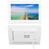 Plyisty Cornice per Foto Digitali, Cornice per Foto con Display LCD da 10 Pollici con Molteplici Effetti di Riproduzione, Accesso Facile, Riconoscimento Automatico, Altoparlante (Spina